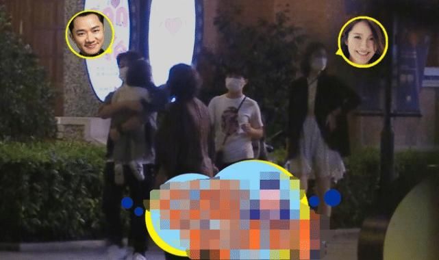 王祖蓝一家四口罕露面，女儿身高太优越，李亚男挺孕肚四肢纤细惹人羡